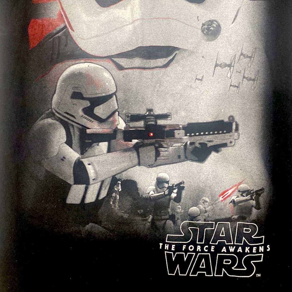 Star Wars The Force Awakens Storm Trooper Mad Engine Short Sleeve T-shirt SIZE M - Picture 5 of 9